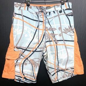Tommy Bahama Swim Trunks Mens size M Floral Print